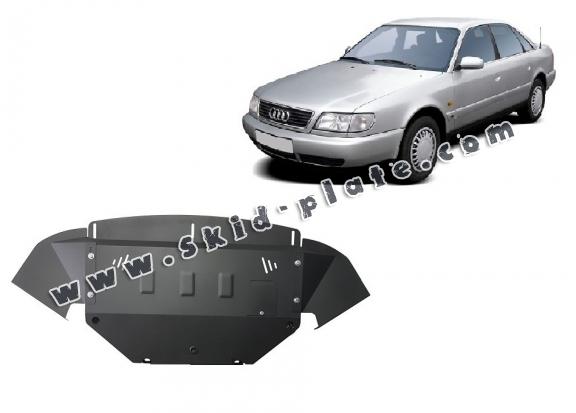 Steel skid plate for Audi A6