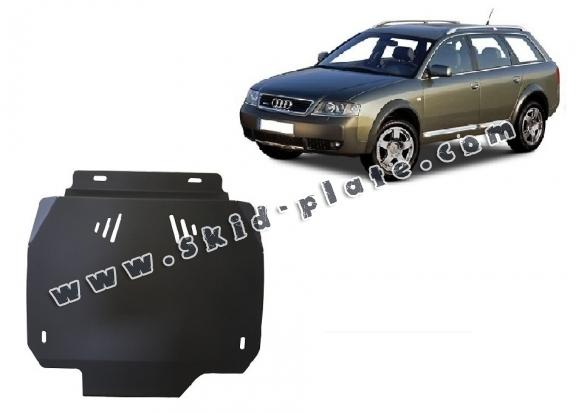 Steel automatic gearbox skid plate forAudi Allroad