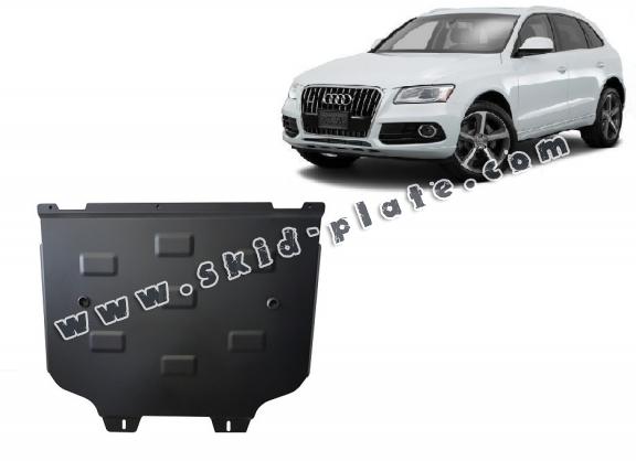Steel gearbox skid plate for Audi Q5