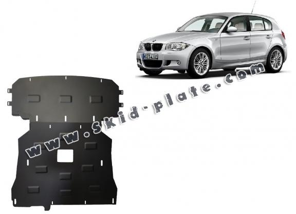 Steel skid plate for BMW Seria 1 E81;E87