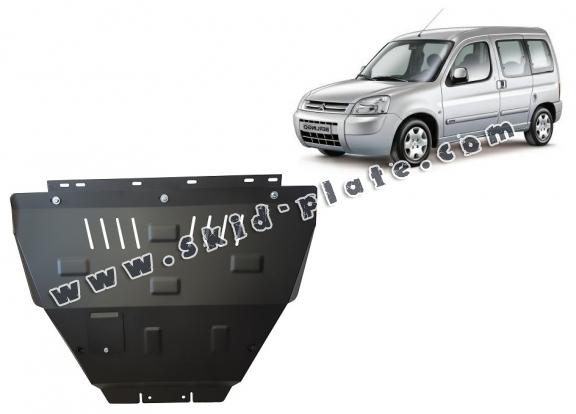 Steel skid plate for Citroen Berlingo