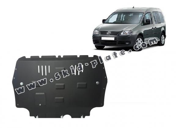Steel skid plate for VW Caddy