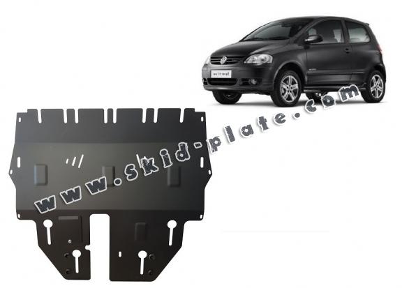 Steel skid plate for VW Fox