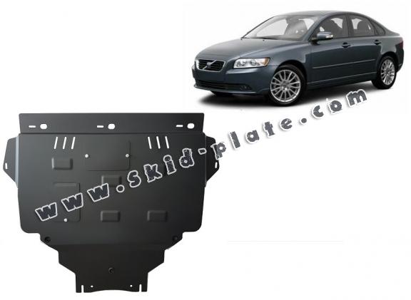 Steel skid plate for Volvo V50