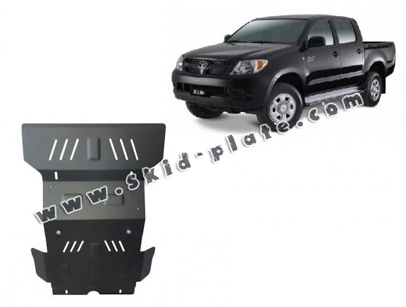 Steel skid plate for Toyota Hilux