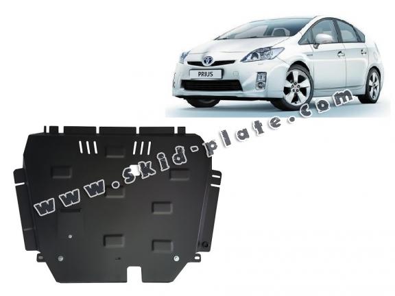 Steel skid plate for Toyota Prius