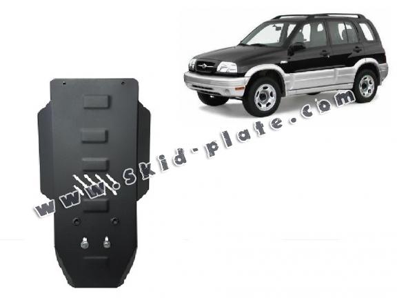 Steel gearbox skid plate for Suzuki Grand Vitara 