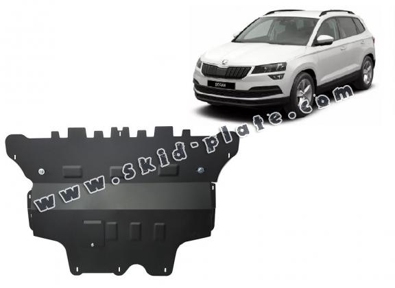 Steel skid plate for Skoda Karoq - manual gearbox