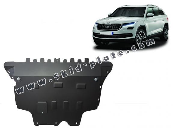 Steel skid plate for Skoda Kodiaq