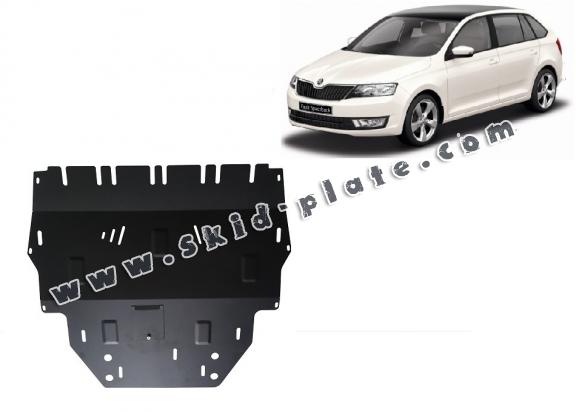 Steel skid plate for Skoda Spaceback