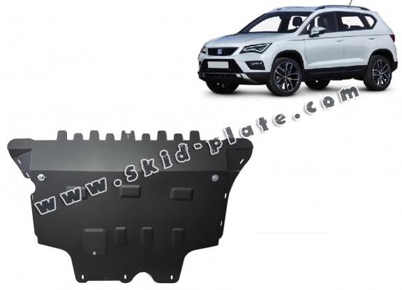 Steel skid plate for Seat Ateca