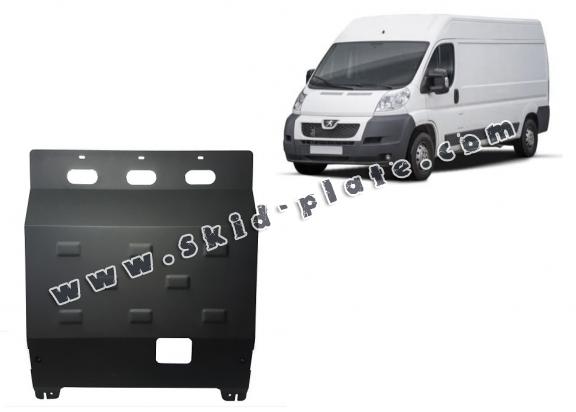 Steel skid plate for Peugeot Boxer