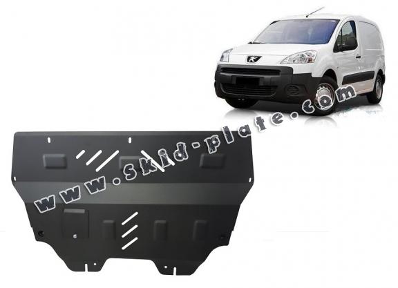 Steel skid plate for Peugeot Partner