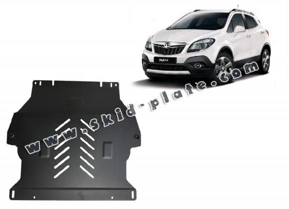 Steel skid plate for Opel Mokka