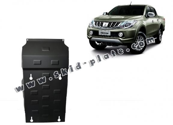 Steel skid plate for Mitsubishi L200