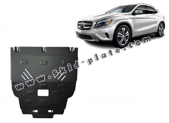 Steel skid plate for Mercedes GLA X156