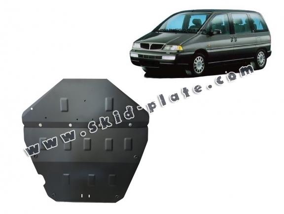 Steel skid plate for the protection of the engine and the gearbox for Lancia Zeta