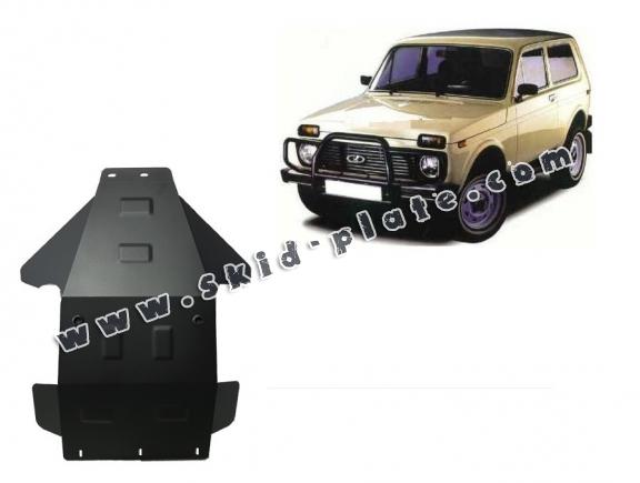 Steel skid plate for Lada Niva