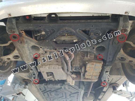 Steel skid plate for Mercedes A-Classe W168