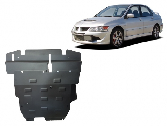 Steel skid plate for Mitsubishi Lancer
