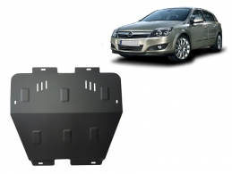Steel skid plate for Opel Astra H