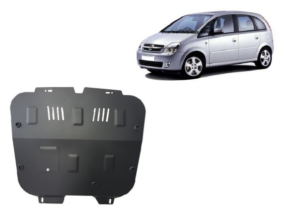 Steel skid plate for Opel Meriva A 