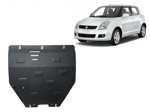 Steel skid plate for Suzuki Swift 2