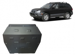 Steel skid plate for Hyundai Santa Fe