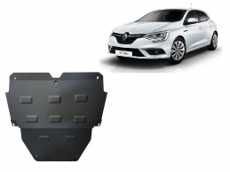 Steel skid plate for Renault Megane 4