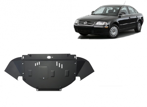 Steel skid plate for VW Passat B5.5