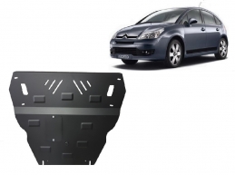 Steel skid plate for Citroen C4
