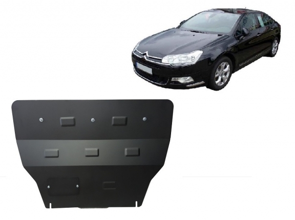 Steel skid plate for citroen C5