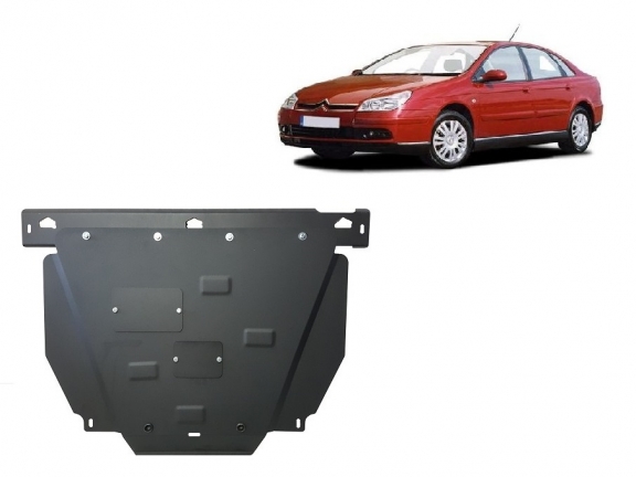 Steel skid plate for Citroen C5