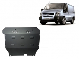 Steel skid plate for Ford Transit - FWD