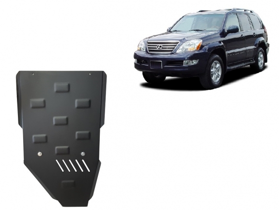 Steel gearbox skid plate for Lexus GX