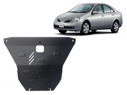 Steel skid plate for Nissan Primera P12