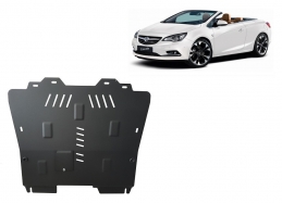 Steel skid plate for Opel Cascada