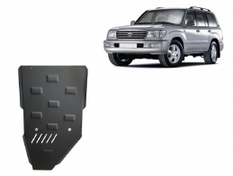Steel gearbox skid plate for Toyota Land Cruiser J100