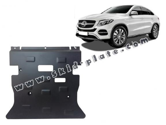 Steel skid plate for Mercedes GLE Coupe C292