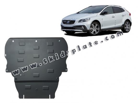 Steel skid plate for Volvo V40