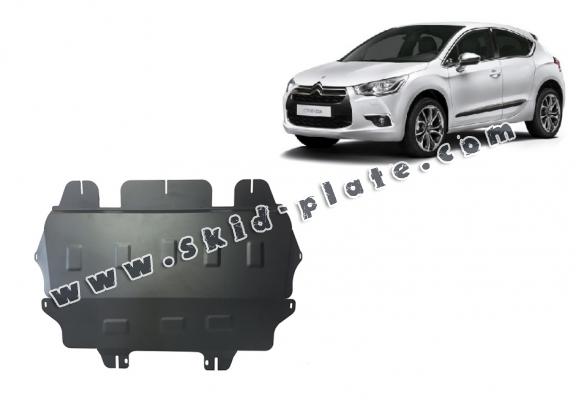 Steel skid plate for Citroen DS4