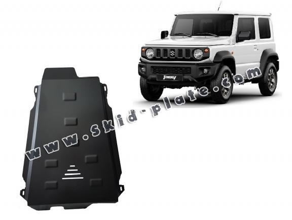 Steel transfer case skid plate for Suzuki Jimny