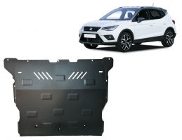 Steel skid plate for Seat Arona