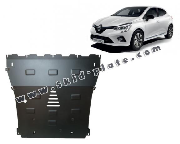 Steel skid plate for Renault Clio 5