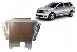 Aluminum skid plate for DACIA LOGAN MCV
