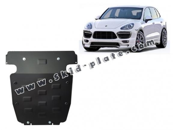 Steel skid plate for Porsche Cayenne