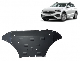 Steel skid plate for Volkswagen Touareg