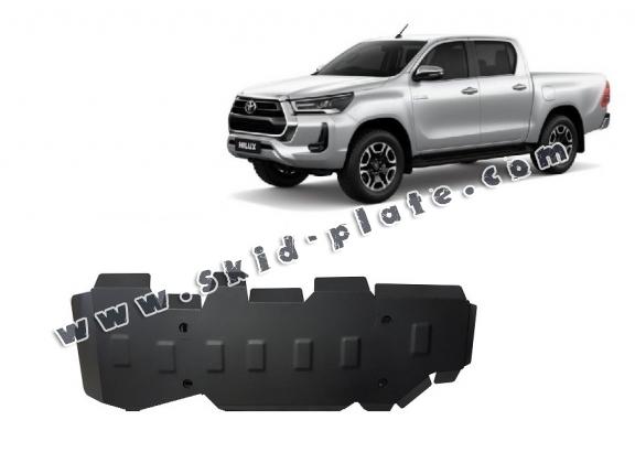Steel fuel tank skid plate  for Toyota Hilux Invincible
