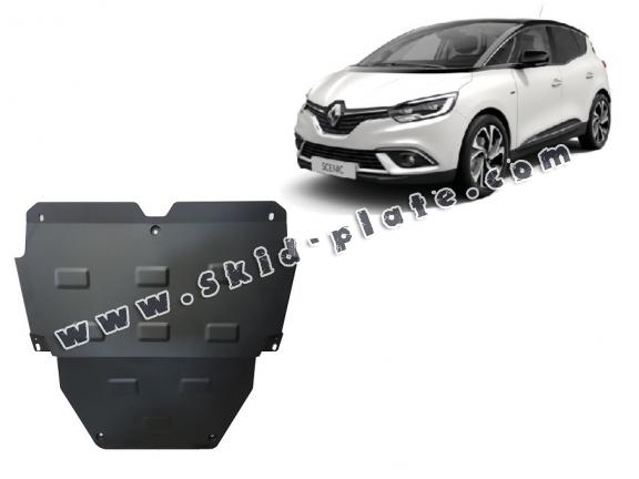 Steel skid plate for Renault Scenic 4