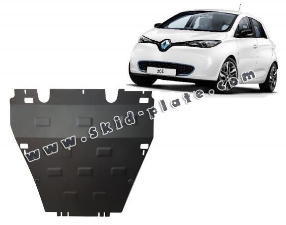 Steel skid plate for Renault Zoe